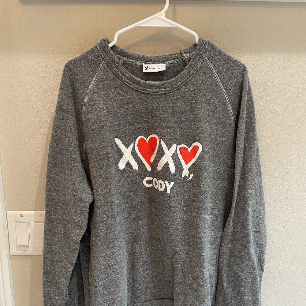 Peloton Cody XOXO Crew Neck Sweatshirt
